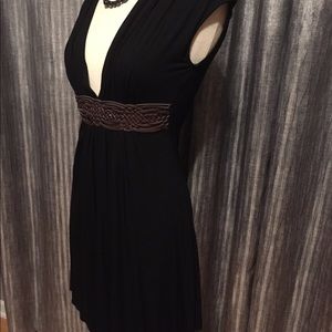 Casual low cut Little Black Dress